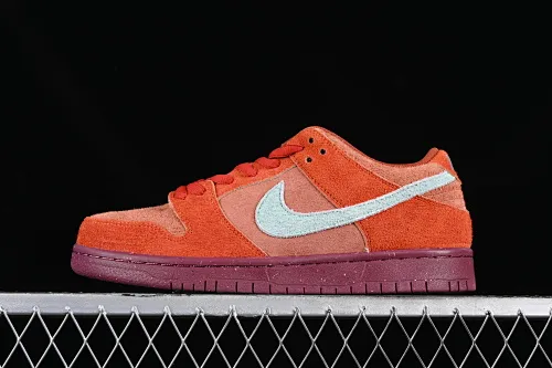 All Categories Nk SB Dunk Series Nk SB Dunk Low Low-top Sneakers Nk SB Dunk Low "Mystic Red" Burgundy Autumn and Winter SB Low-top Casual Sneakers DV5429-601